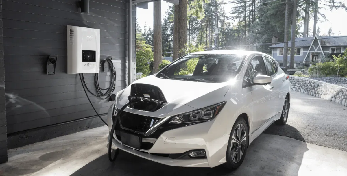 Borne de recharge IRVE à Aubervilliers