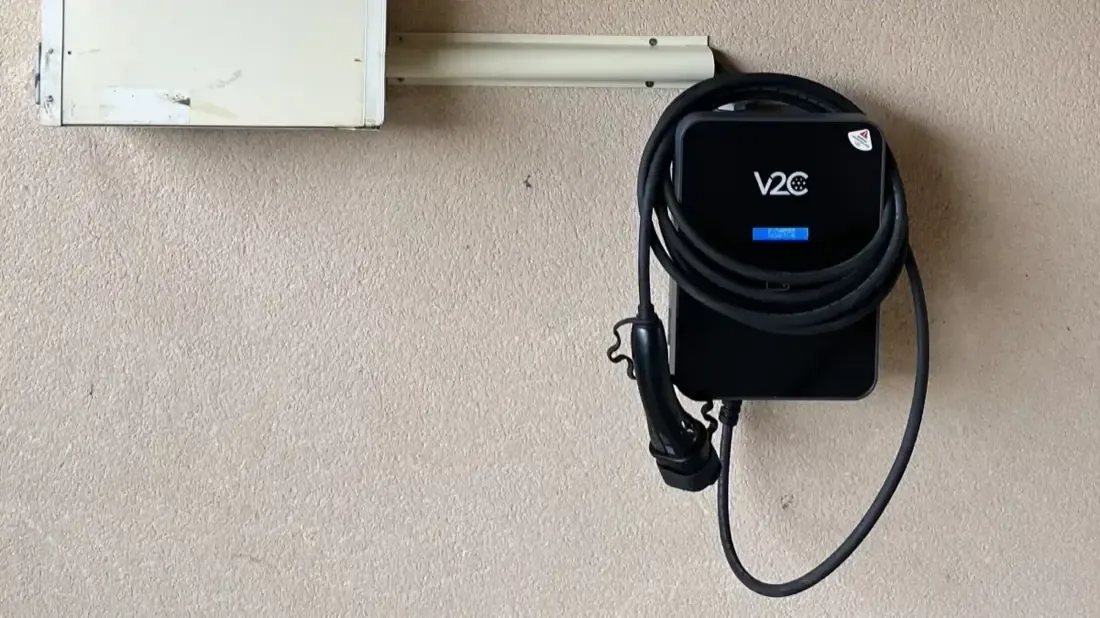 Borne de recharge IRVE à Aubervilliers