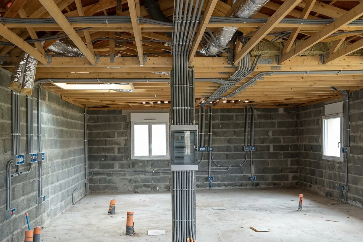 Électricien à Aubervilliers — après (chantier 3)